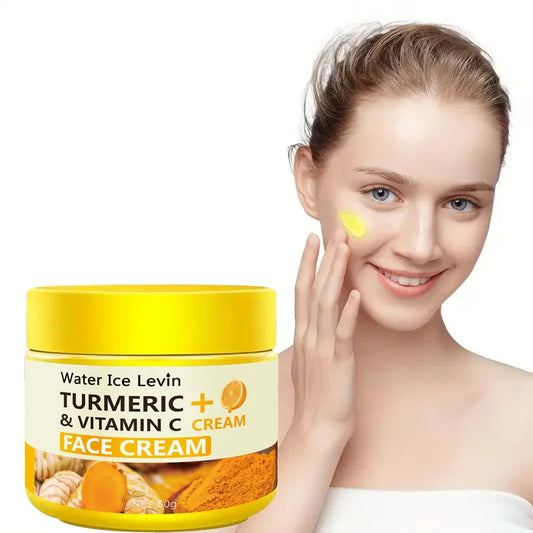 Crème anti-âge hydratante au curcuma et à la vitamine C