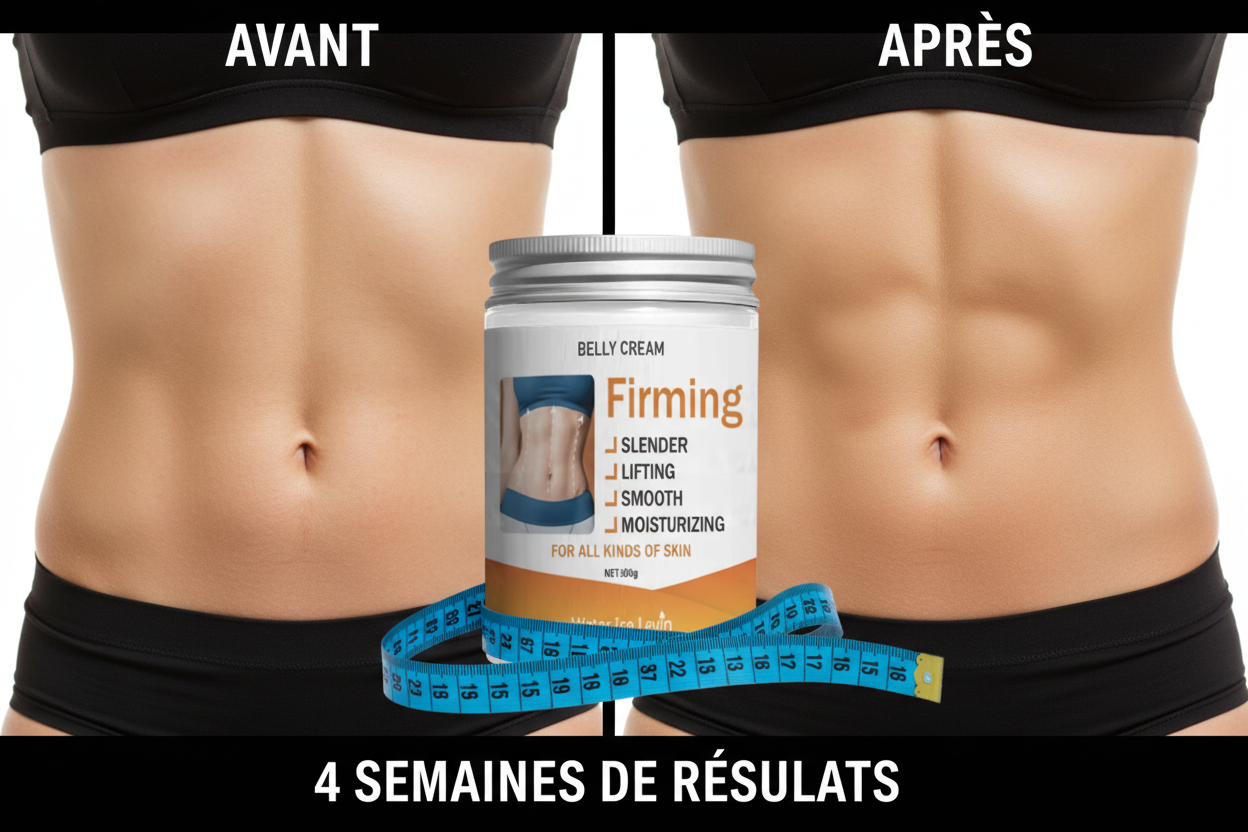 Avant Après 4 semaines de résultats
