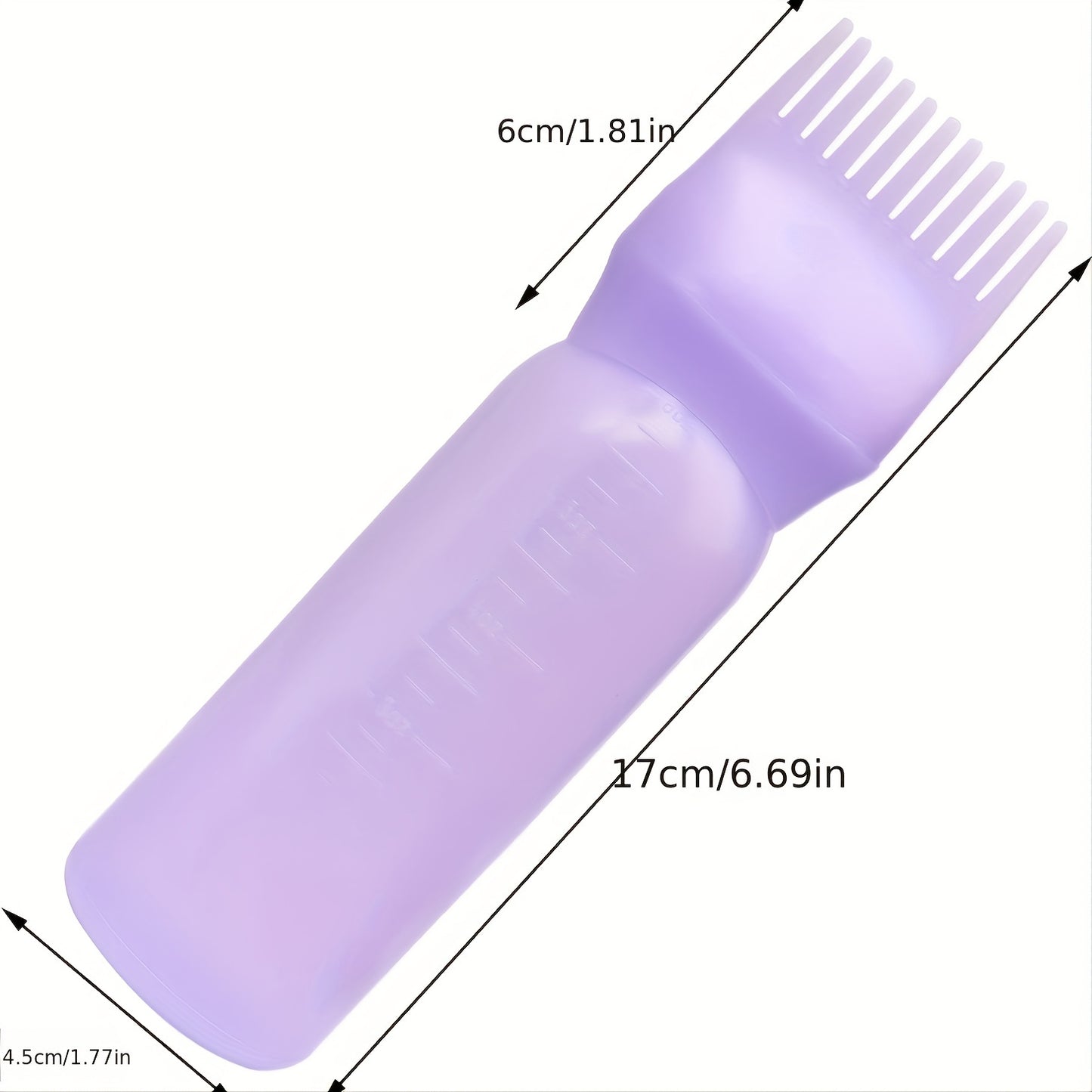Flacon Applicateur Coloration Capillaire - Dosage Précis Professionnel Réutilisable
