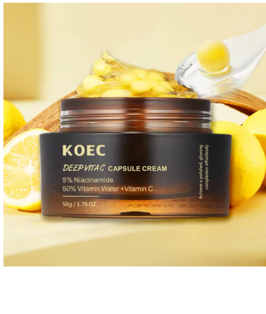 KOEC DEEPVITAC™ Crème Capsules Rénovatrice à la Vitamine C & Niacinamide - 50g