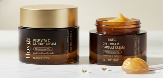 Crème Capsules Vitamine C & Niacinamide - Éclat & Anti-Âge 50g