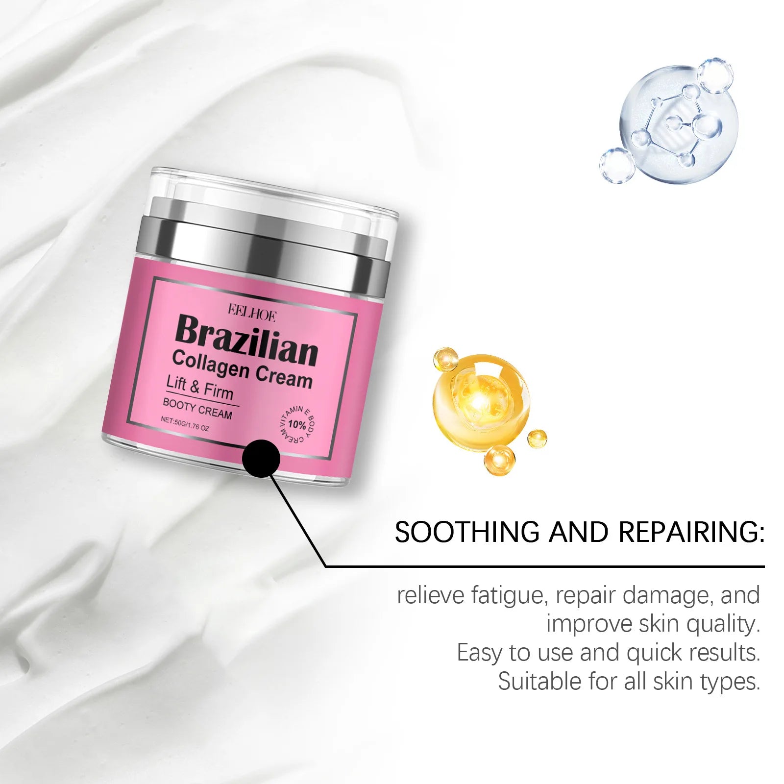 Buttocks Massage Cream Buttocks Enlargement Products Tightening to Grow Buttocks Lifts Sculpting Body Repair Skin Firming Cream