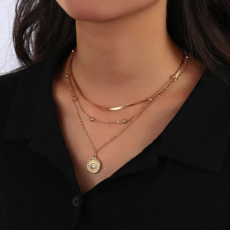 Nouveau collier pendentif croix