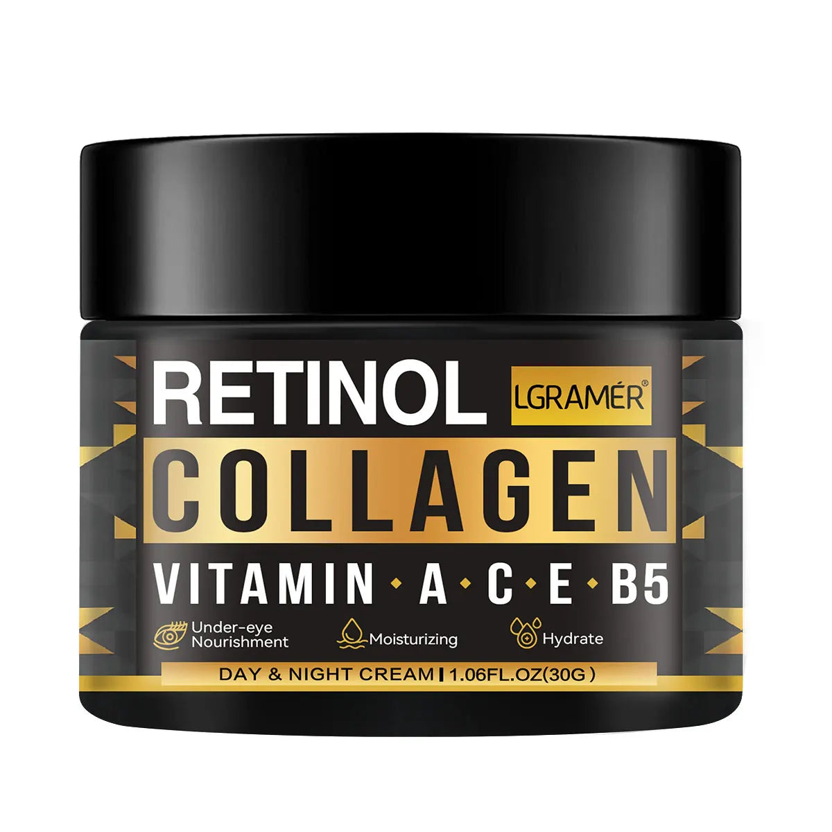 Crème visage au rétinol et collagène pour hommes&nbsp;