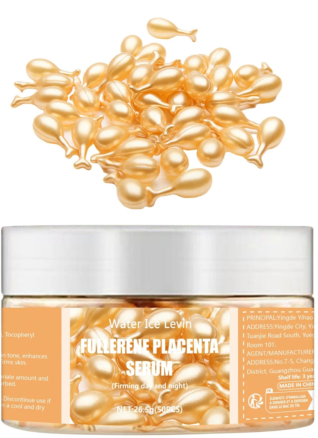 Capsules Sérum Collagène Anti-Âge - 50 Capsules