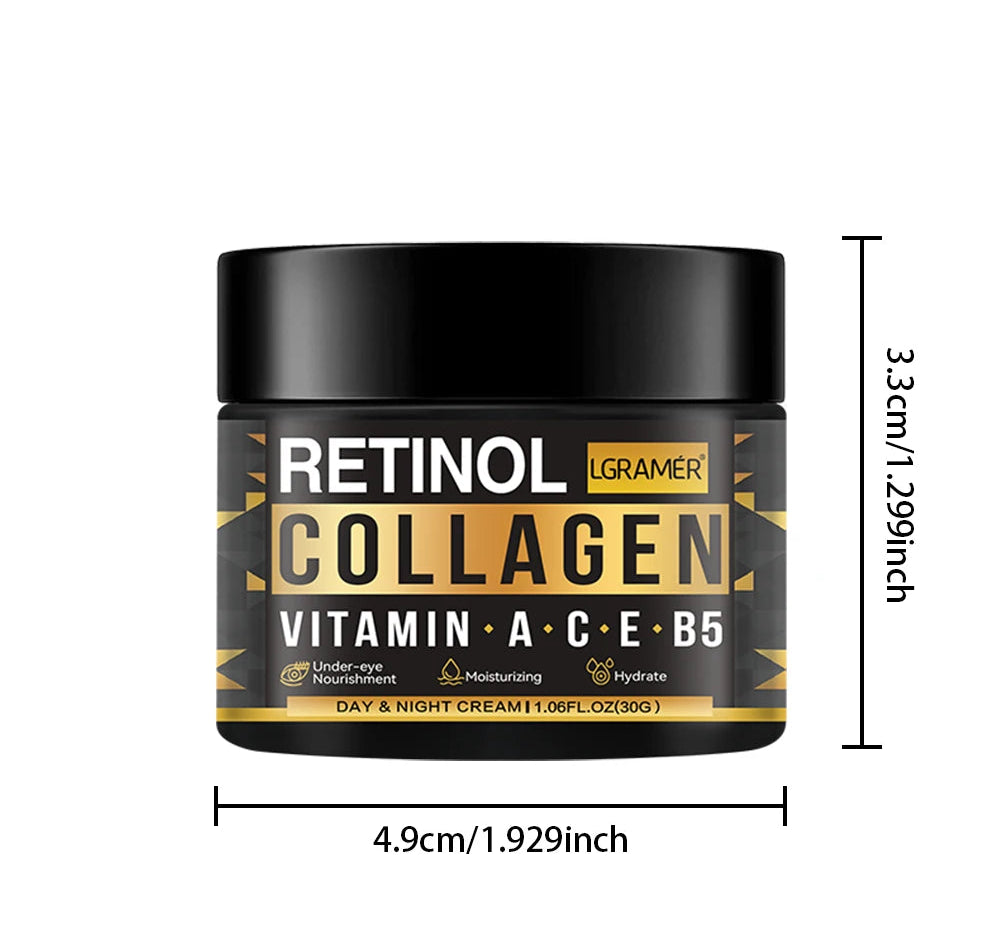 Crème visage au rétinol et collagène pour hommes&nbsp;