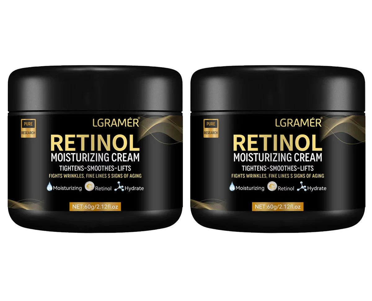 Crème Hydratante Rétinol Homme - Anti-Rides & Anti-Âge