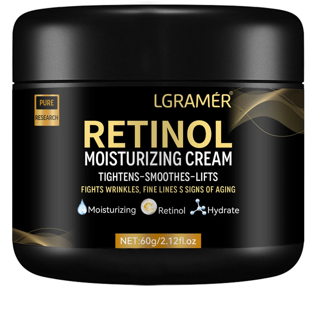 Crème Hydratante Rétinol Homme - Anti-Rides & Anti-Âge