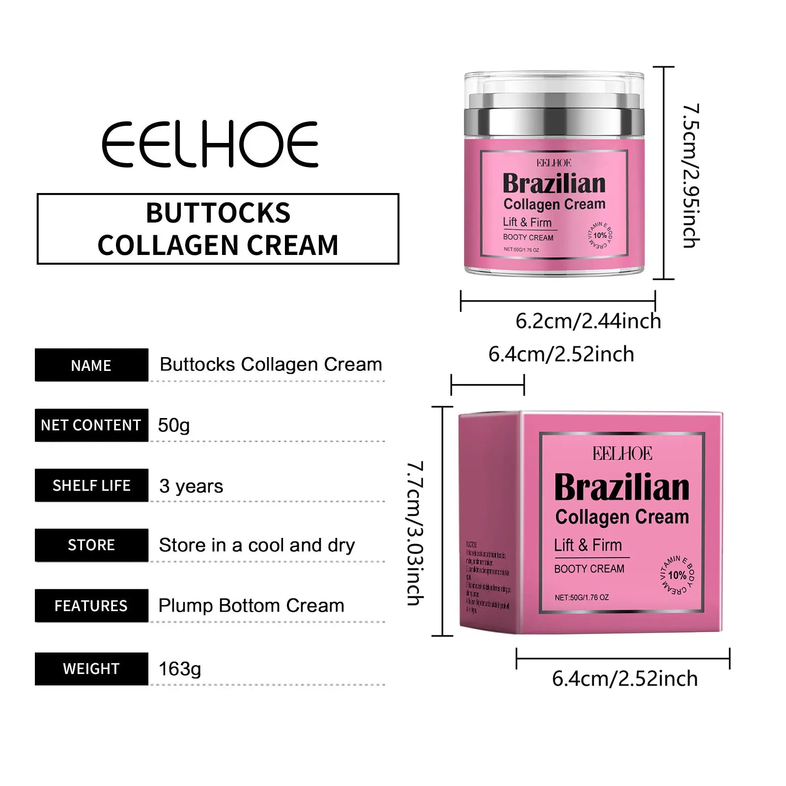 Buttocks Massage Cream Buttocks Enlargement Products Tightening to Grow Buttocks Lifts Sculpting Body Repair Skin Firming Cream